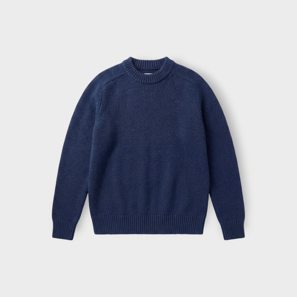 The Winter Knit Marine Navy