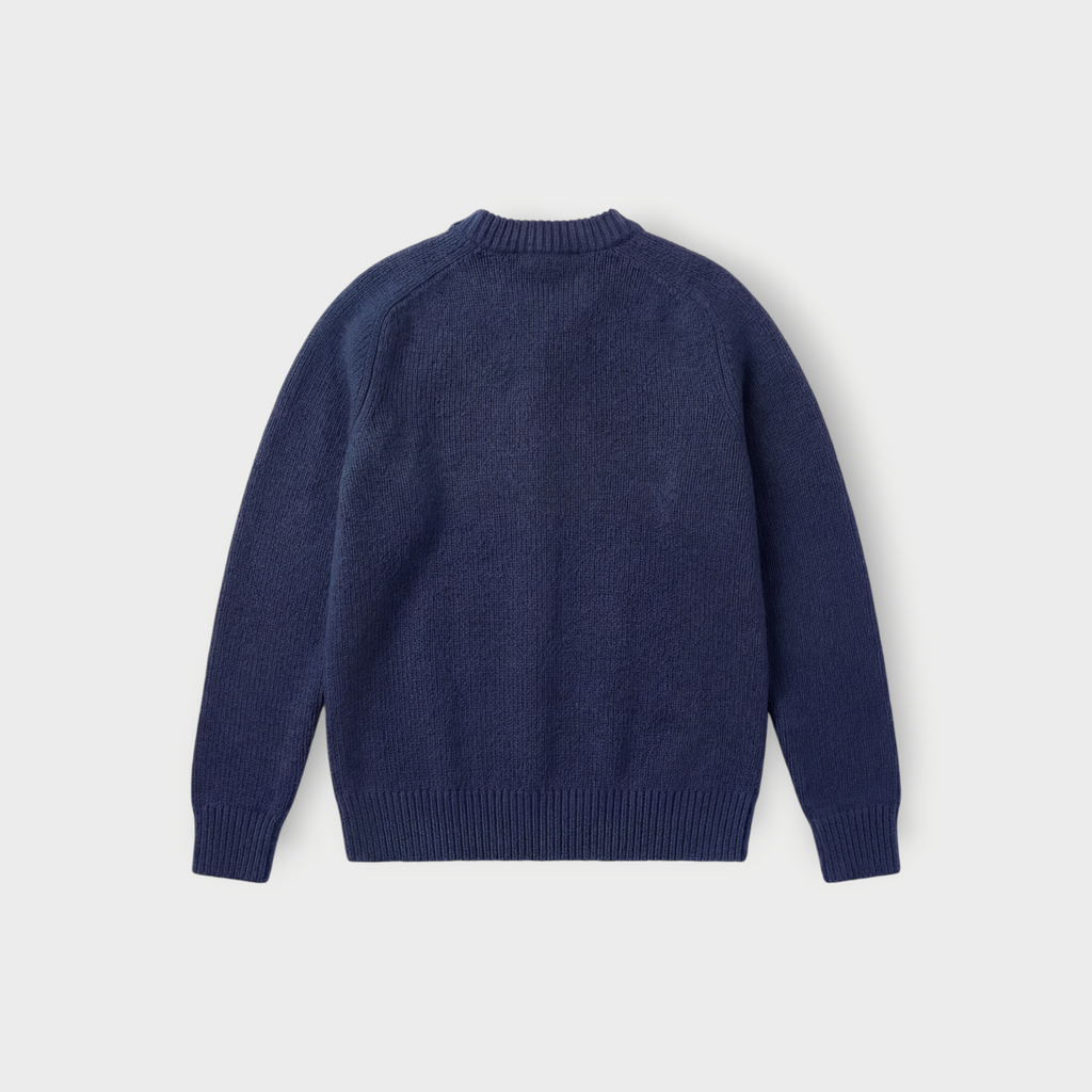 The Winter Knit Marine Navy