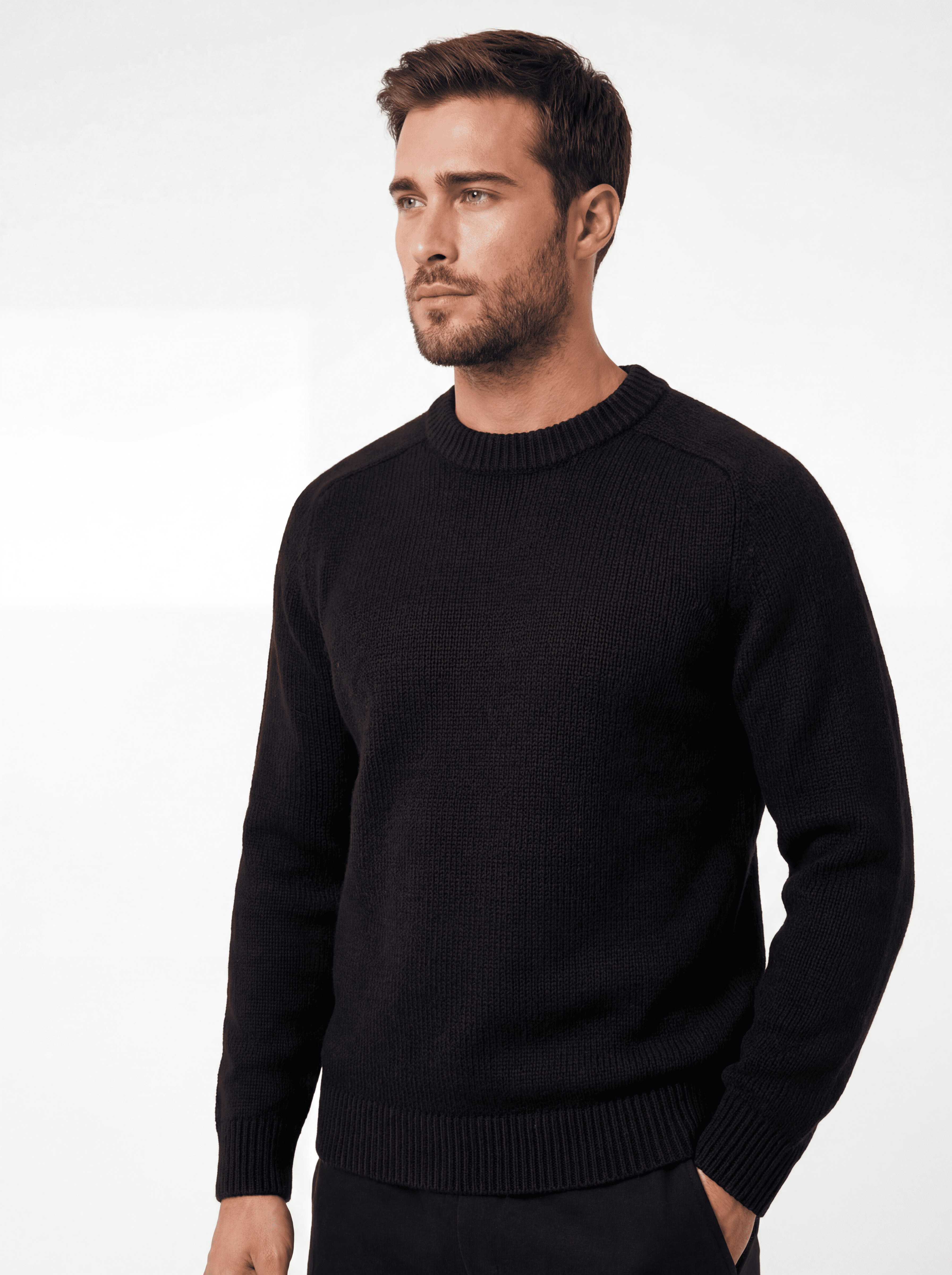 The Winter Knit Void Black