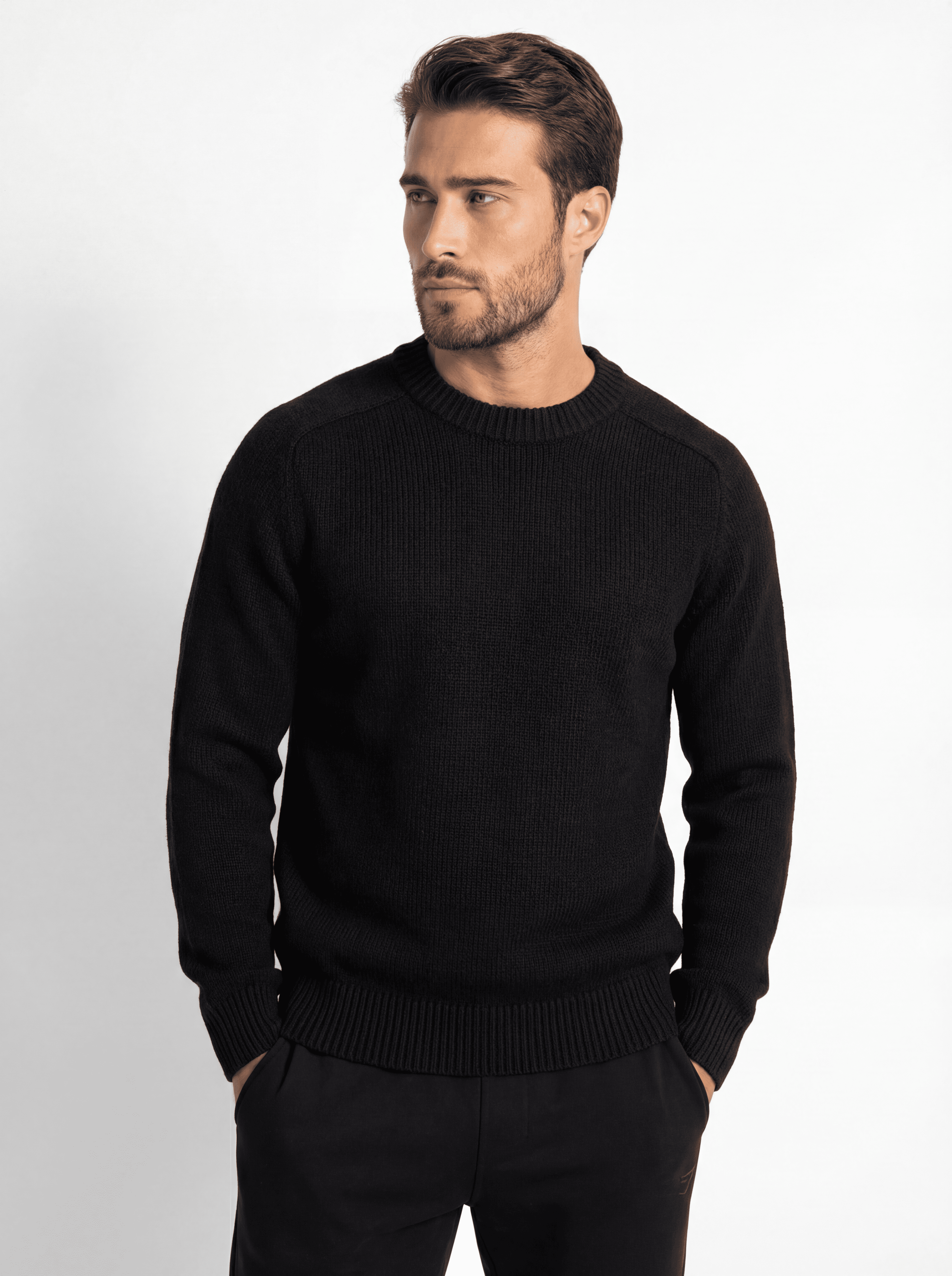 The Winter Knit Void Black