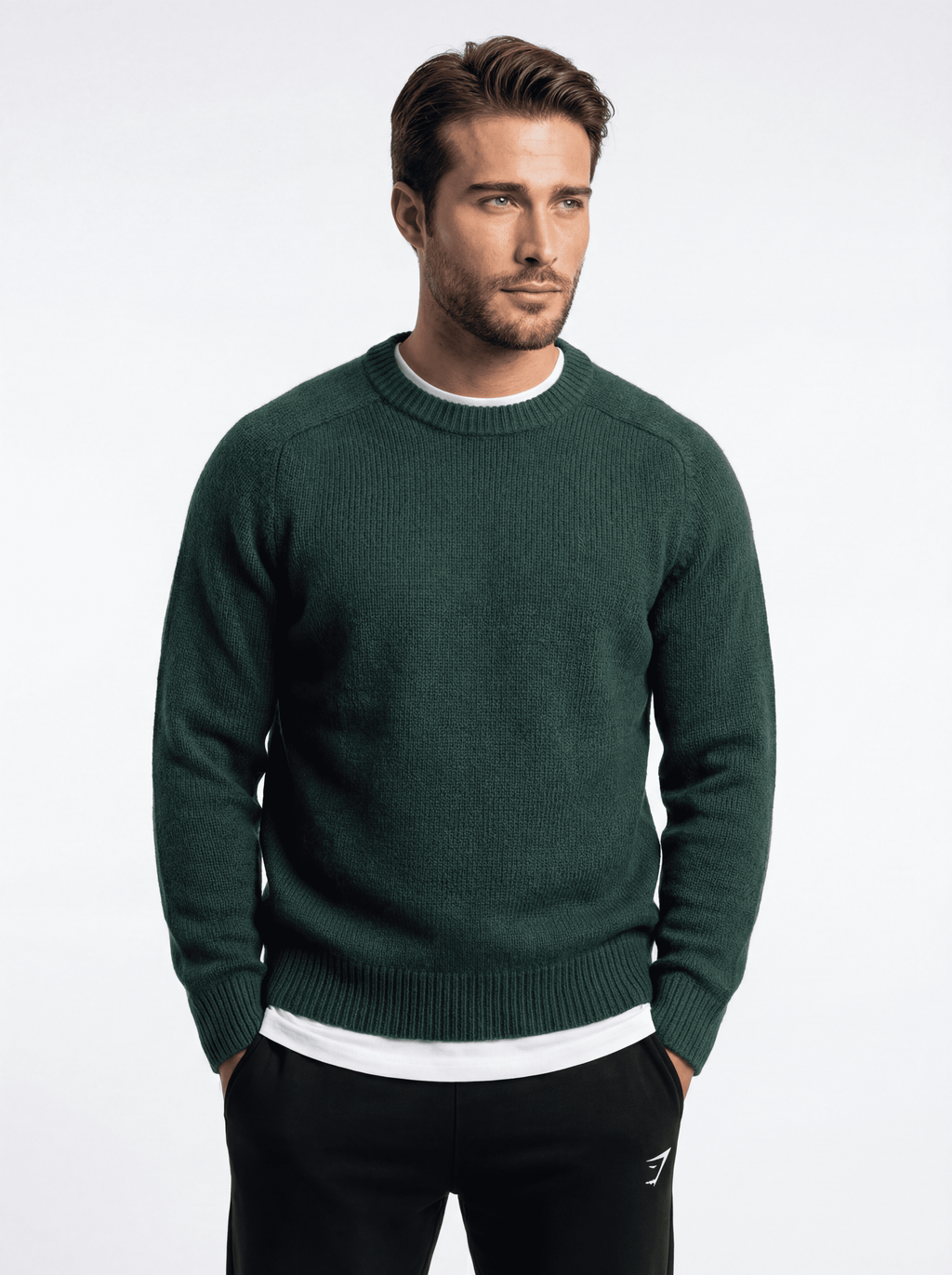 The Winter Knit Forest Green
